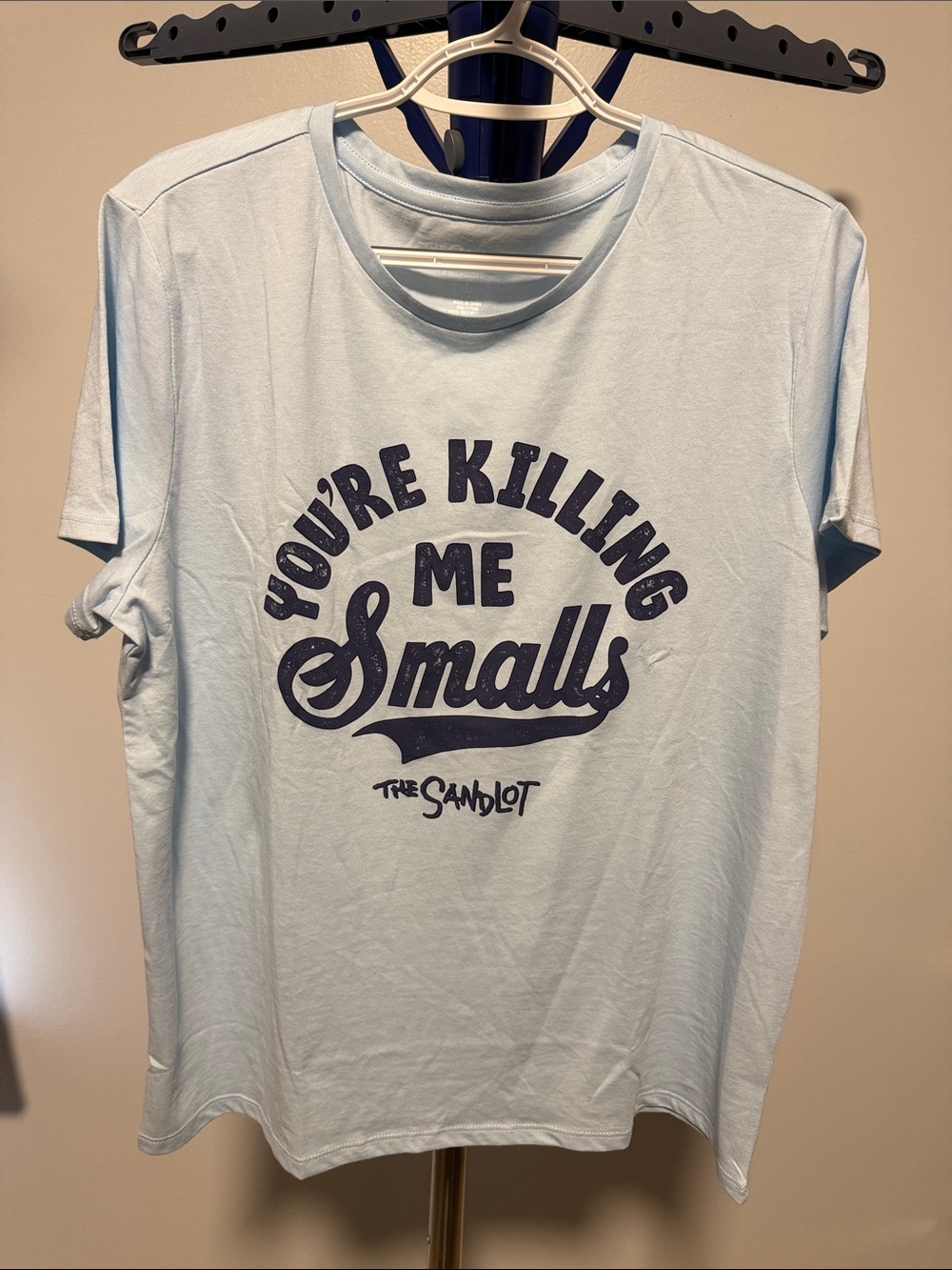 Light Blue 'You're Killing Me Smalls' Graphic Tee